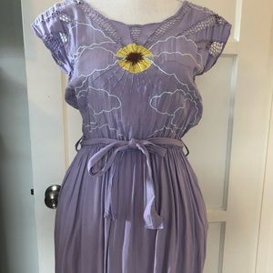 Purple dress